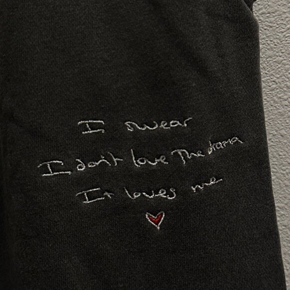 Taylor Swift Fan Made Reputation Inspired Sweatpants Size Large - Picture 3 of 4